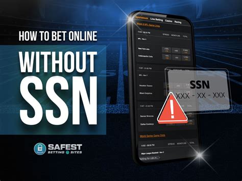 Sports Betting Without SSN: Find the Best Sites!.